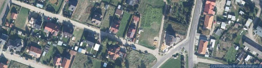 Zdjęcie satelitarne Łucja Lubińska Zakład Usług Leśnych