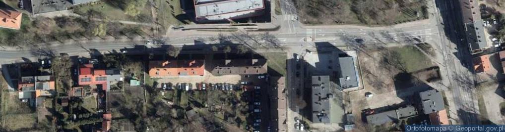 Zdjęcie satelitarne Łucja Siudaj - Działalność Gospodarcza
