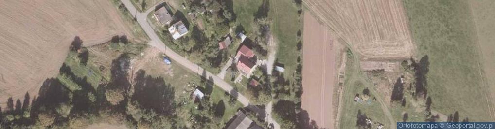 Zdjęcie satelitarne Lucyna Babińska Gospodarstwo Agroturystyczne