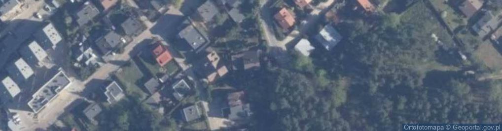 Zdjęcie satelitarne Lucyna Małgorzewicz Stanica Wodna i Ośredek