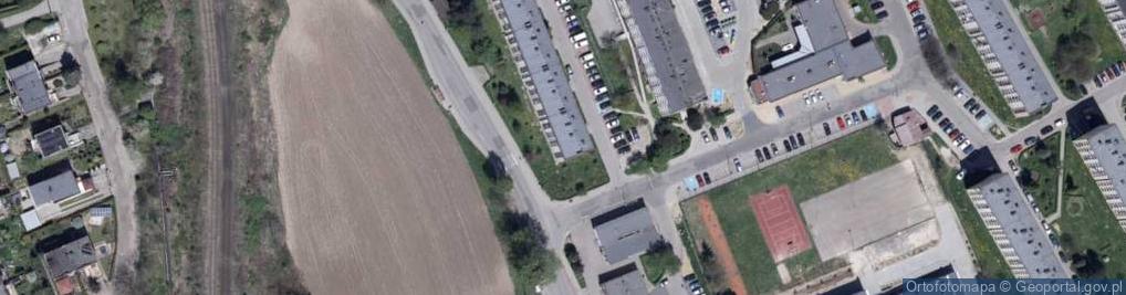 Zdjęcie satelitarne Ludowy Klub Sportowy Hadex Szeroka w Jastrzębiu Zdroju