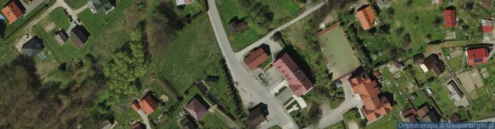 Zdjęcie satelitarne Ludowy Klub Sportowy Krokus w Rychwałdzie