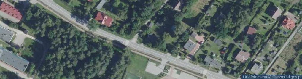 Zdjęcie satelitarne Ludowy Klub Sportowy Leśnik w Zagnańsku