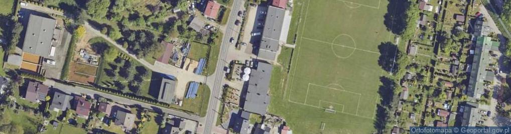 Zdjęcie satelitarne Ludowy Klub Sportowy Zaborzanka w Zaborzu
