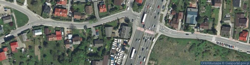 Zdjęcie satelitarne Łukasik