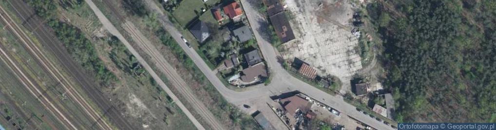Zdjęcie satelitarne Łukasz Bajer Firma Handlowa Złom-Max
