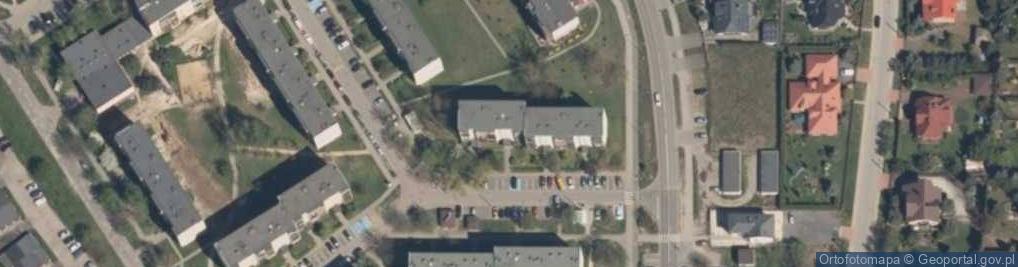 Zdjęcie satelitarne Łukasz Gajzler Biuro Projektowe "Twój Dom"