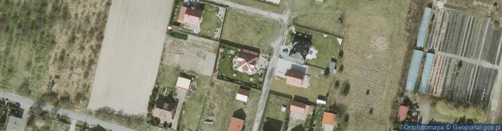 Zdjęcie satelitarne Łukasz Jakusek Usługi Rolnicze i Leśne