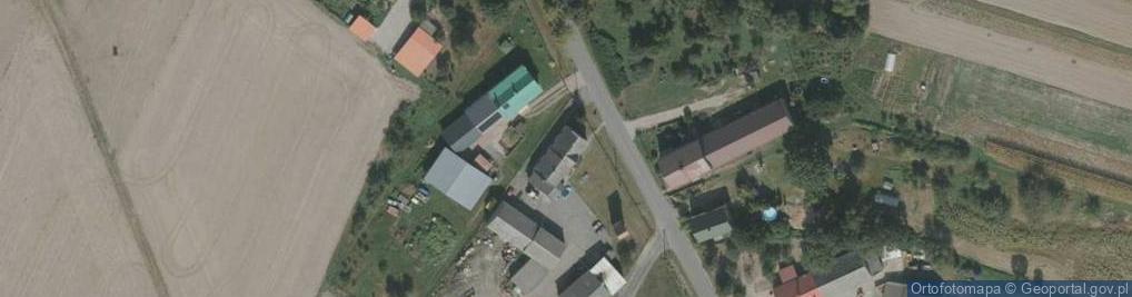 Zdjęcie satelitarne Łukasz Jarmolonek Usługi Rolnicze