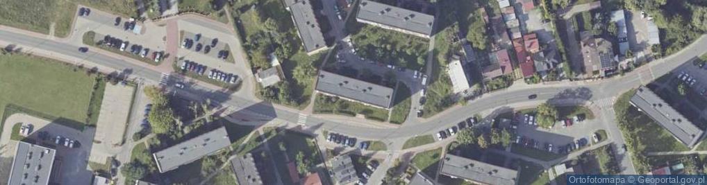 Zdjęcie satelitarne Łukasz Krawiec Agent Ubezpieczeniowy