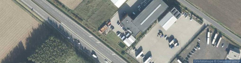 Zdjęcie satelitarne Łukasz Łagoda Fretless Przedsiębiorstwo Handlowo- Usługowe