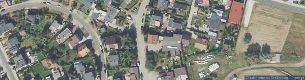 Zdjęcie satelitarne Łukasz Paziewski Stolarstwo Łukasz Paziewski