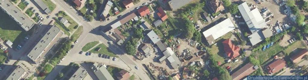 Zdjęcie satelitarne Łukasz Pluskota - Przedsiębiorstwo Handlowo Usługowe