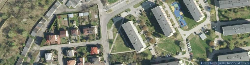 Zdjęcie satelitarne Łukasz Pożarowszczyk - Kompleksowa Rehabilitacja w Twoim Domu