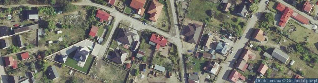 Zdjęcie satelitarne Łukasz Skupień Roboty Ziemne