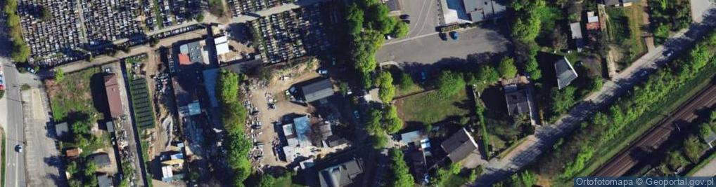 Zdjęcie satelitarne Łukasz Szczypior Usługi Kamieniarskie