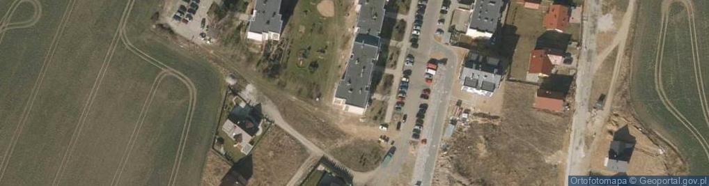 Zdjęcie satelitarne Łukasz Trestka Usługi Asenizacyjne