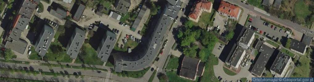 Zdjęcie satelitarne Łukasz Tymków Przedsiębiorstwo Handlowo Usługowe Marta