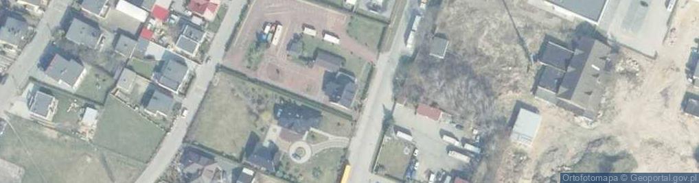 Zdjęcie satelitarne Łukasz Walkiewicz Ośrodek Szkolenia Zawodowego Motomex