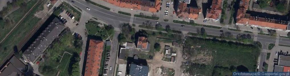 Zdjęcie satelitarne Łukasz Wawrzyniak Wawit Development