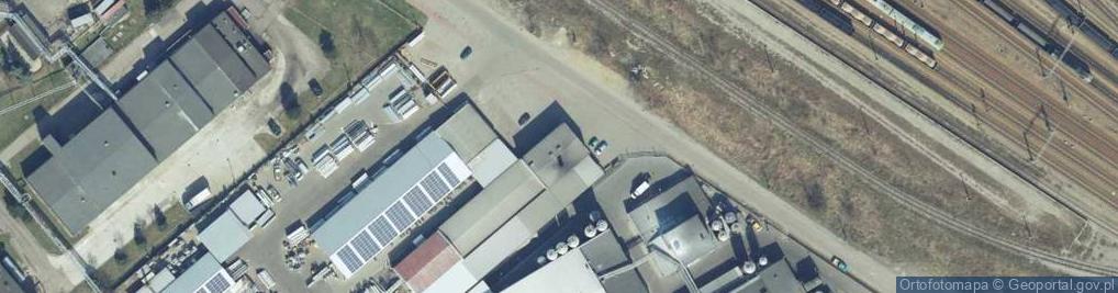 Zdjęcie satelitarne Łukplast