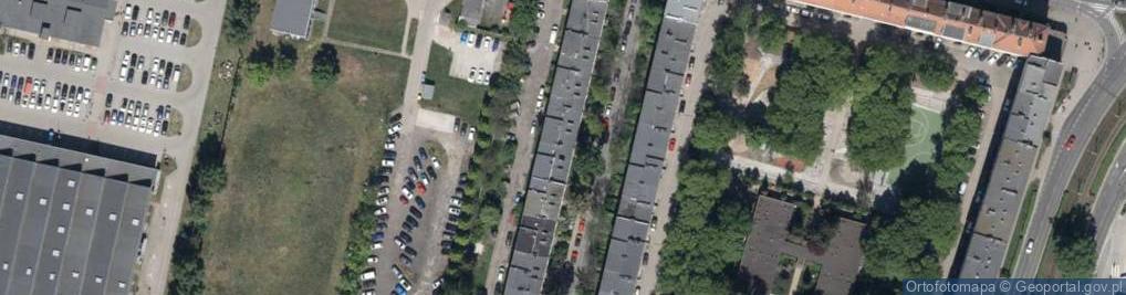 Zdjęcie satelitarne Lukrecja