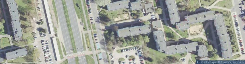 Zdjęcie satelitarne Luksale