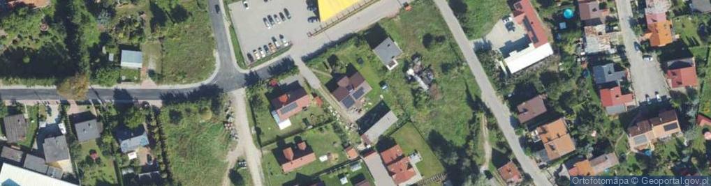 Zdjęcie satelitarne Luxor nagrobki