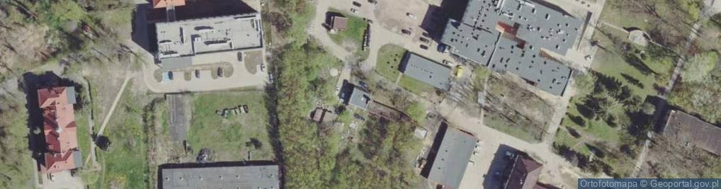 Zdjęcie satelitarne Łużycka Wyższa Szkoła Humanistyczna im Jana Benedykta Solfy z Siedzibą w Żarach