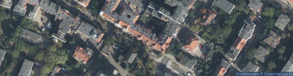 Zdjęcie satelitarne M K Dom Kazimierz Karcz Zbigniew Matuszewski
