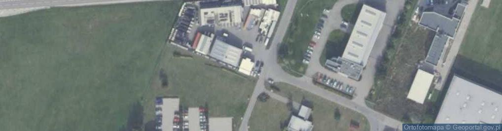 Zdjęcie satelitarne M N O Vervat Poznań w Likwidacji