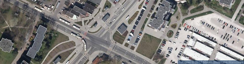 Zdjęcie satelitarne M-Owoce Monika Trzcińska