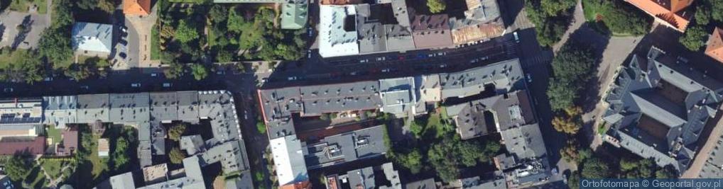 Zdjęcie satelitarne M Płeszka A Leśniak Doradcy Podatkowi