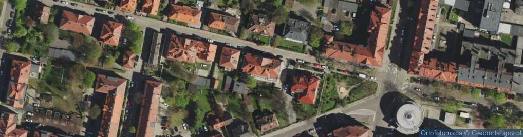 Zdjęcie satelitarne M-Projekt Biuro Usług Projektowych Paweł Maryńczuk