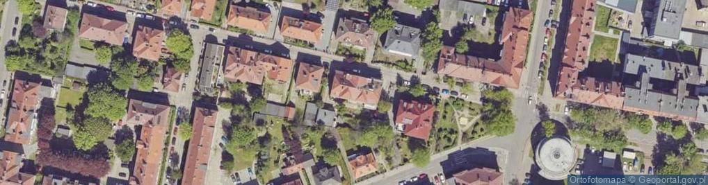 Zdjęcie satelitarne M-Projekt Biuro Usług Projektowych Paweł Maryńczuk