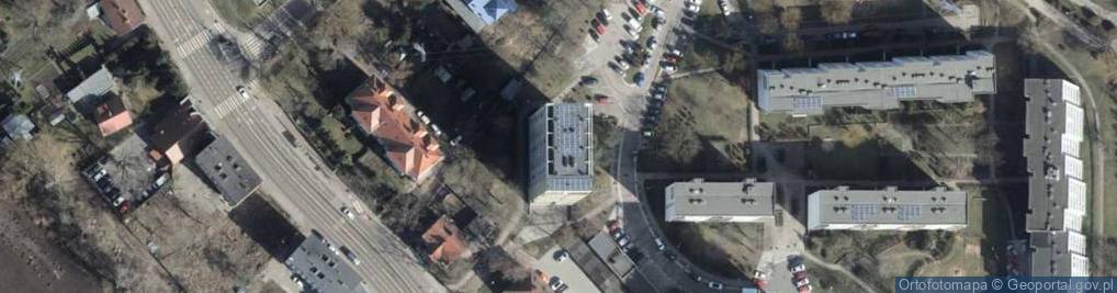 Zdjęcie satelitarne M Studio Mariusz Pawłowski