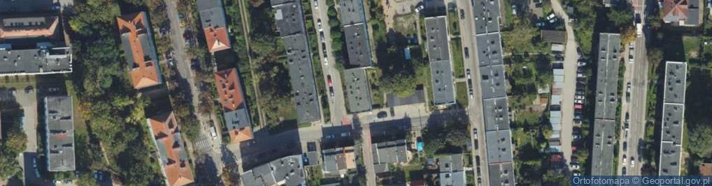 Zdjęcie satelitarne Maciej Borusiewicz Usługi Transportowe