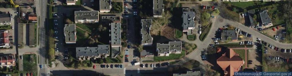 Zdjęcie satelitarne Maciej Jankowiak Indywidualna Specjalistyczna Praktyka Lekarska w Miejscu Wezwania