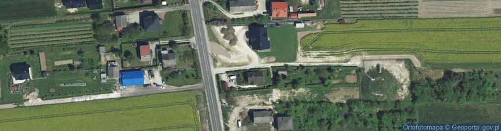 Zdjęcie satelitarne Maciej Nowak Pracownia Archeologiczna
