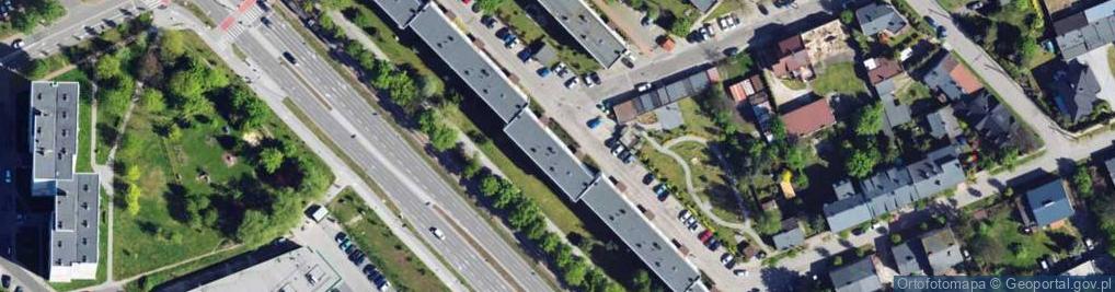 Zdjęcie satelitarne Maciej Orlikowski Ośrodek Szkolenia Kierowców Safety CAR