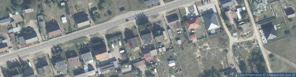 Zdjęcie satelitarne Maciej Rozpłochowski Usługi Transportowe RMR Trans