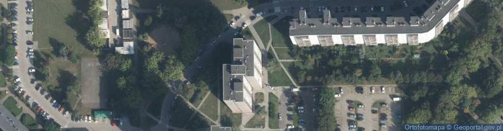 Zdjęcie satelitarne Maciej Trzaskowski Geodeta Uprawniony