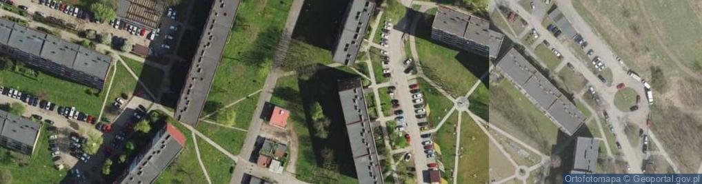 Zdjęcie satelitarne Maciejewska H i Indyka A Firma Jacuś