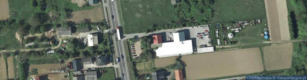 Zdjęcie satelitarne Mada Handel Hurtowy Art Przemysłowymi M Dąbrowska M Pawlak Rogala