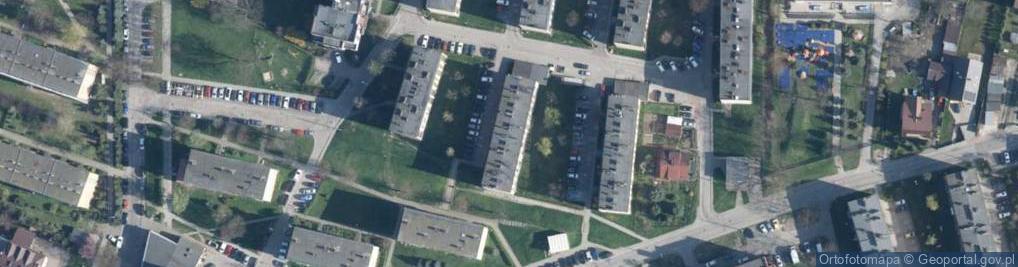 Zdjęcie satelitarne Madejska Teresa Handel Obwoźny