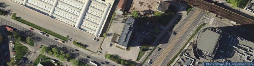 Zdjęcie satelitarne "Madex" Wrocławska Agencja Handlowa Sobótka, Wrocław