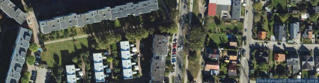 Zdjęcie satelitarne Magart Gawrychowska i Maja Gawrychowska