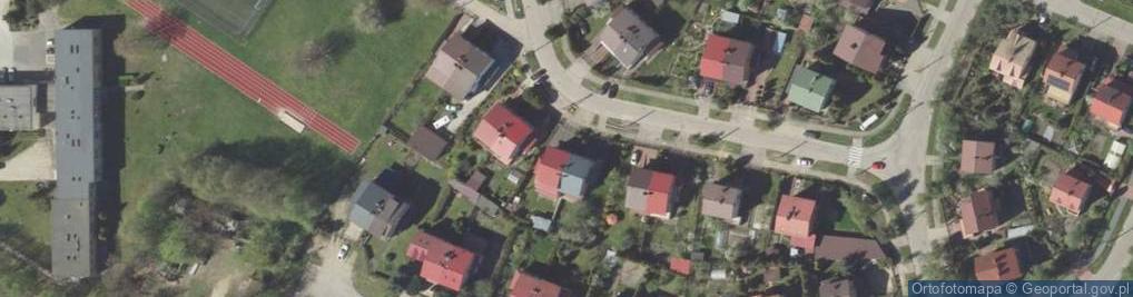 Zdjęcie satelitarne Magazyn Materiałów Budowlanych Eko-Dom Zenon Konopka