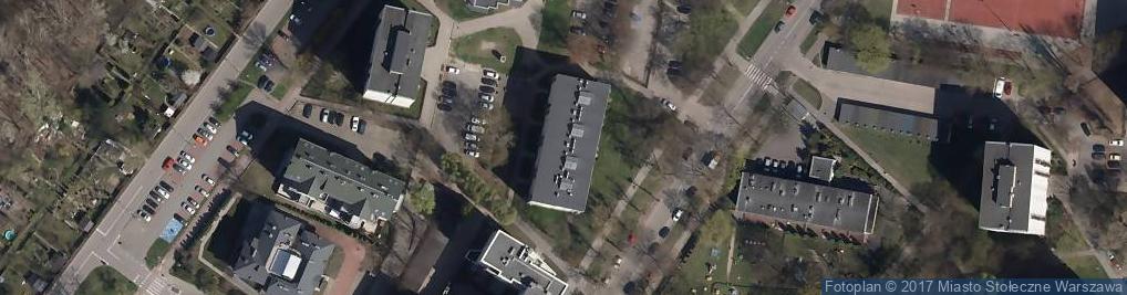Zdjęcie satelitarne Magda Handel Art Konsumpcyjnymi