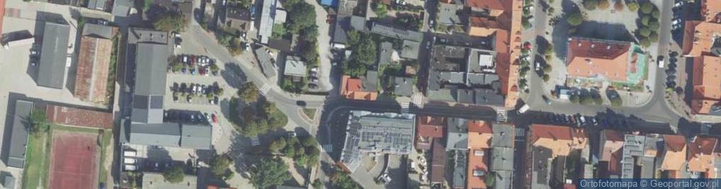Zdjęcie satelitarne Magdalena Benuszak P.P.H.U D E K O R Magdalena Benuszak